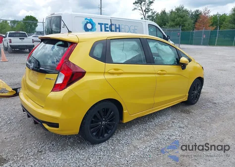 2018 Honda Fit Sport из США, поврежденный, VIN 3HGGK5H64JM712686